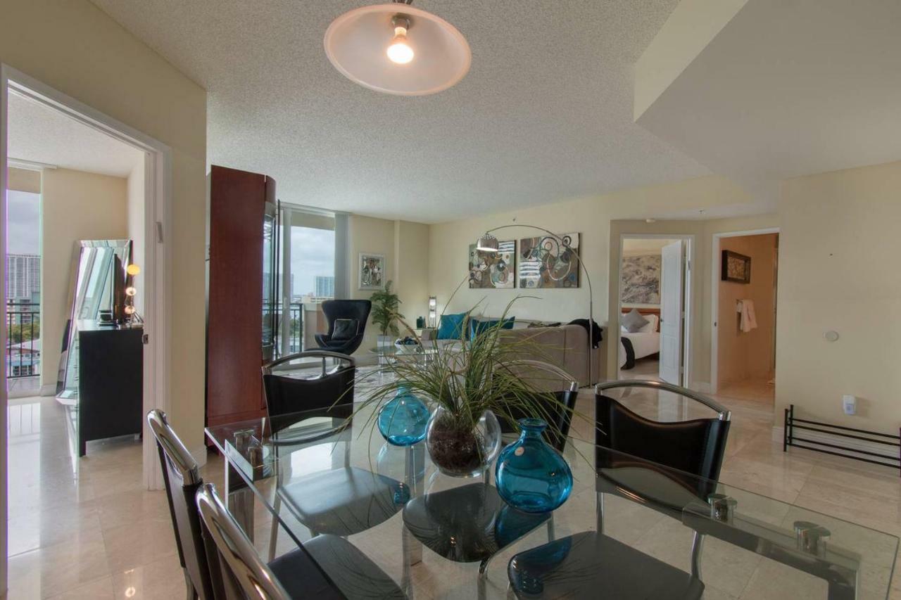 Stylish Modern 2Bd/2Bth Apt. Min To Beach Miami Beach Bagian luar foto