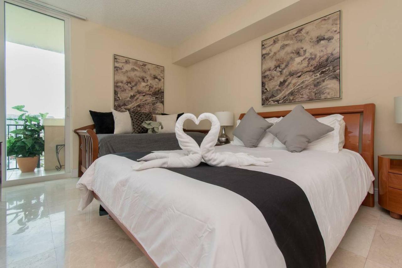 Stylish Modern 2Bd/2Bth Apt. Min To Beach Miami Beach Bagian luar foto